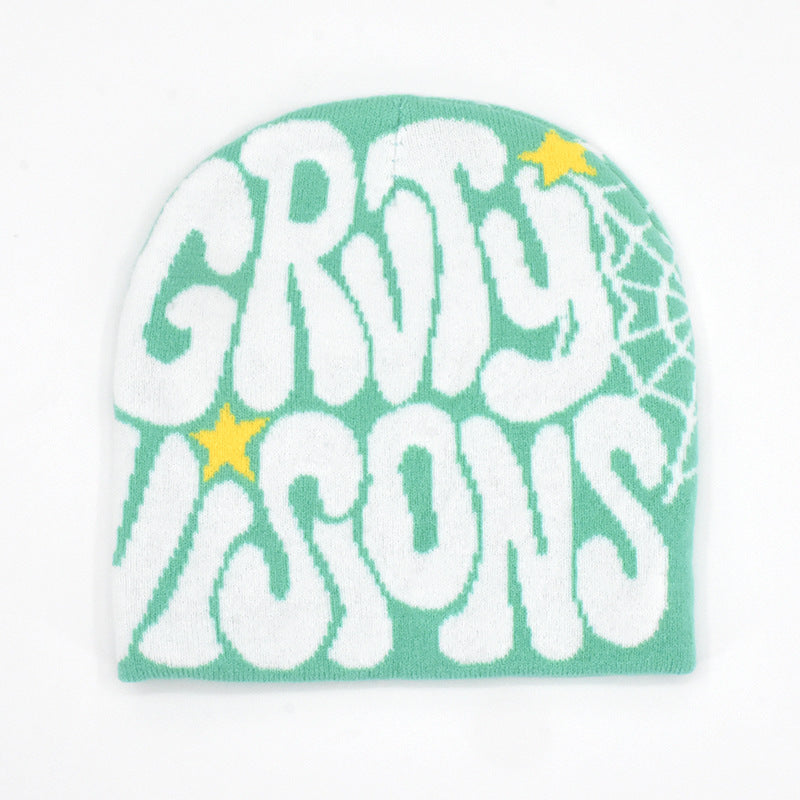 Knitted Gravity Visions Abstract Beanie