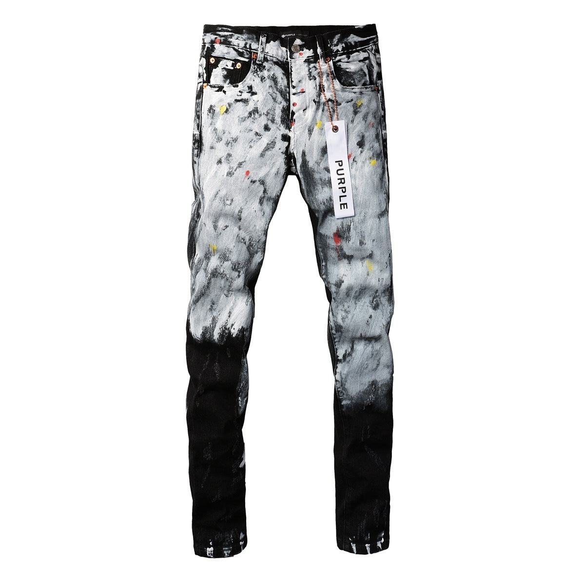 Drippy Gradient Cross-border Fitted Jeans