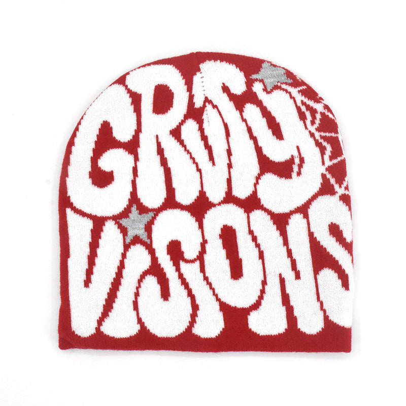 Knitted Gravity Visions Abstract Beanie