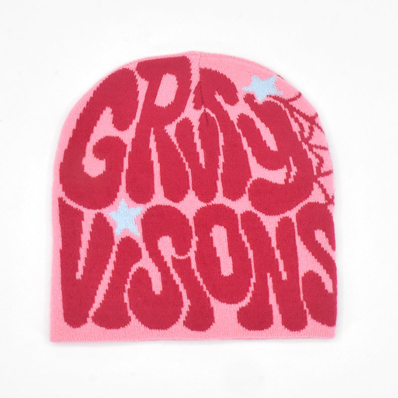 Knitted Gravity Visions Abstract Beanie