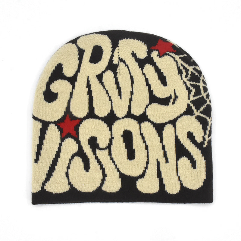 Knitted Gravity Visions Abstract Beanie