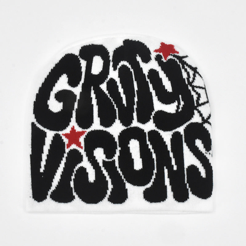 Knitted Gravity Visions Abstract Beanie